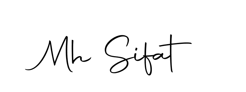 This is the best signature style for the Mh Sifat name. Also you like these signature font (Autography-DOLnW). Mix name signature. Mh Sifat signature style 10 images and pictures png