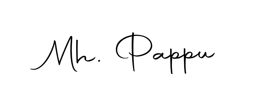 Make a beautiful signature design for name Mh. Pappu. With this signature (Autography-DOLnW) style, you can create a handwritten signature for free. Mh. Pappu signature style 10 images and pictures png