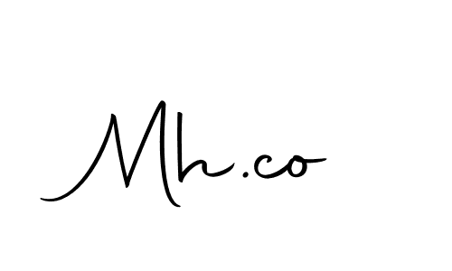 Also You can easily find your signature by using the search form. We will create Mh.co name handwritten signature images for you free of cost using Autography-DOLnW sign style. Mh.co signature style 10 images and pictures png