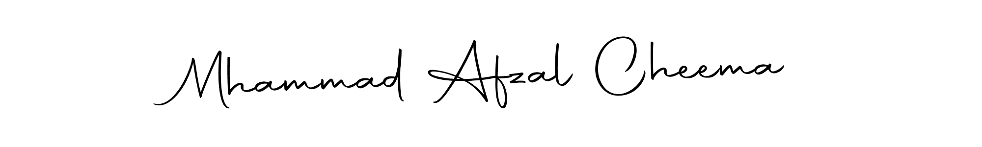 Also we have Mhammad Afzal Cheema name is the best signature style. Create professional handwritten signature collection using Autography-DOLnW autograph style. Mhammad Afzal Cheema signature style 10 images and pictures png