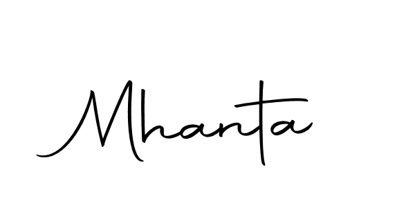 The best way (Autography-DOLnW) to make a short signature is to pick only two or three words in your name. The name Mhanta include a total of six letters. For converting this name. Mhanta signature style 10 images and pictures png