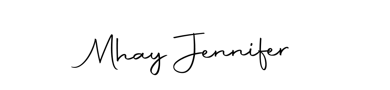 It looks lik you need a new signature style for name Mhay Jennifer. Design unique handwritten (Autography-DOLnW) signature with our free signature maker in just a few clicks. Mhay Jennifer signature style 10 images and pictures png