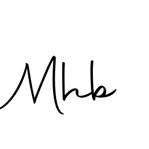 Make a beautiful signature design for name Mhb. Use this online signature maker to create a handwritten signature for free. Mhb signature style 10 images and pictures png