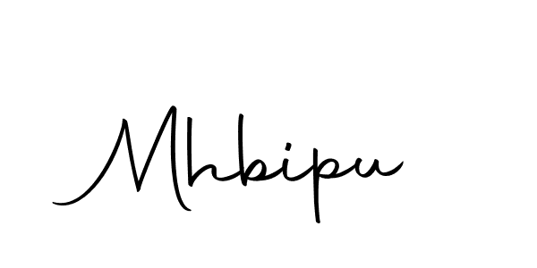 Use a signature maker to create a handwritten signature online. With this signature software, you can design (Autography-DOLnW) your own signature for name Mhbipu. Mhbipu signature style 10 images and pictures png