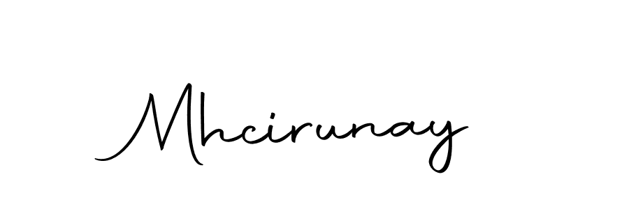 Autography-DOLnW is a professional signature style that is perfect for those who want to add a touch of class to their signature. It is also a great choice for those who want to make their signature more unique. Get Mhcirunay name to fancy signature for free. Mhcirunay signature style 10 images and pictures png