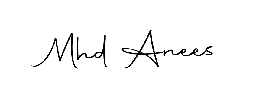 This is the best signature style for the Mhd Anees name. Also you like these signature font (Autography-DOLnW). Mix name signature. Mhd Anees signature style 10 images and pictures png