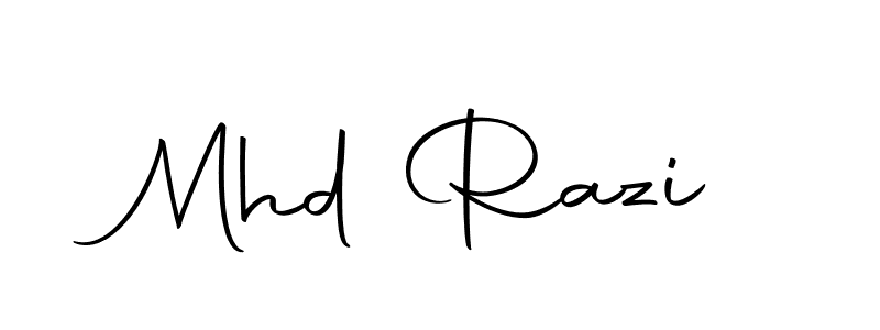 Similarly Autography-DOLnW is the best handwritten signature design. Signature creator online .You can use it as an online autograph creator for name Mhd Razi. Mhd Razi signature style 10 images and pictures png