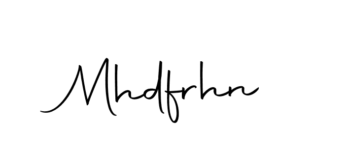 Here are the top 10 professional signature styles for the name Mhdfrhn. These are the best autograph styles you can use for your name. Mhdfrhn signature style 10 images and pictures png