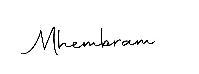 How to make Mhembram name signature. Use Autography-DOLnW style for creating short signs online. This is the latest handwritten sign. Mhembram signature style 10 images and pictures png