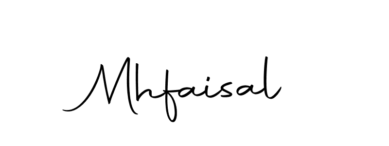 How to make Mhfaisal signature? Autography-DOLnW is a professional autograph style. Create handwritten signature for Mhfaisal name. Mhfaisal signature style 10 images and pictures png
