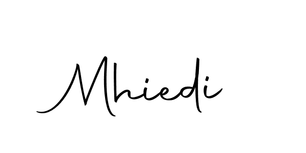 How to make Mhiedi name signature. Use Autography-DOLnW style for creating short signs online. This is the latest handwritten sign. Mhiedi signature style 10 images and pictures png