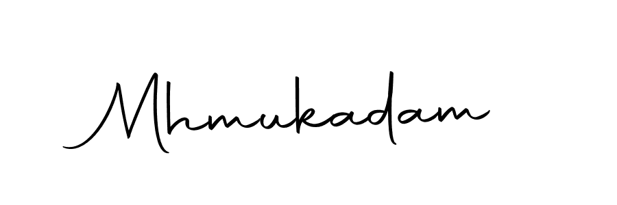 How to make Mhmukadam signature? Autography-DOLnW is a professional autograph style. Create handwritten signature for Mhmukadam name. Mhmukadam signature style 10 images and pictures png