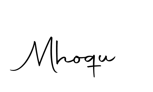 How to make Mhoqu name signature. Use Autography-DOLnW style for creating short signs online. This is the latest handwritten sign. Mhoqu signature style 10 images and pictures png