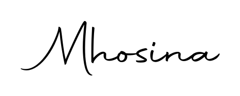 Discover the perfect balance of readability and style for Mhosina with Autography-DOLnW font. Create your dream signature today. Mhosina signature style 10 images and pictures png
