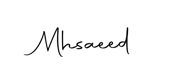 How to make Mhsaeed signature? Autography-DOLnW is a professional autograph style. Create handwritten signature for Mhsaeed name. Mhsaeed signature style 10 images and pictures png