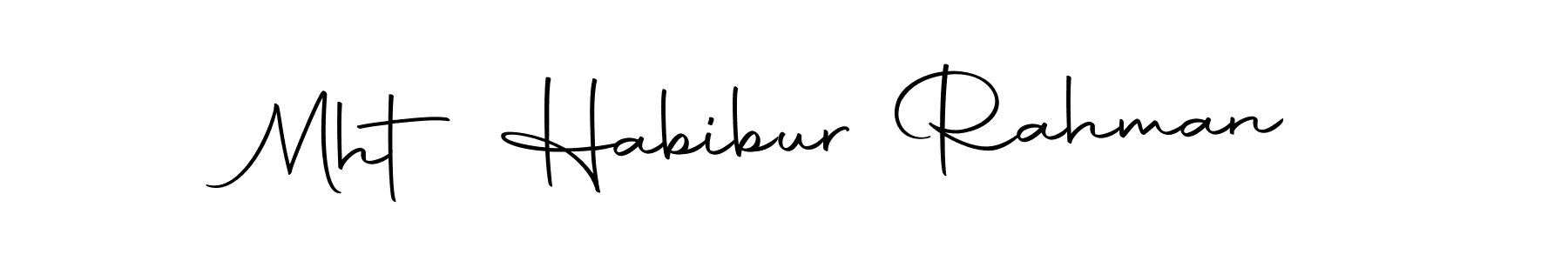 Once you've used our free online signature maker to create your best signature Autography-DOLnW style, it's time to enjoy all of the benefits that Mht Habibur Rahman name signing documents. Mht Habibur Rahman signature style 10 images and pictures png