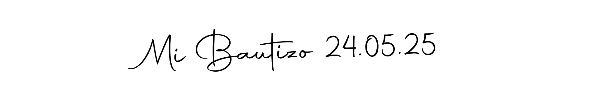 if you are searching for the best signature style for your name Mi Bautizo 24.05.25. so please give up your signature search. here we have designed multiple signature styles  using Autography-DOLnW. Mi Bautizo 24.05.25 signature style 10 images and pictures png