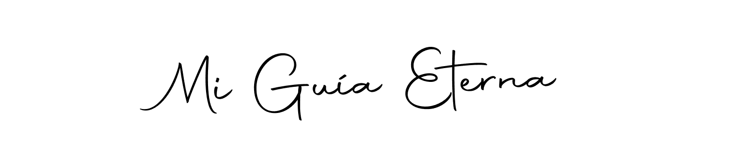 Once you've used our free online signature maker to create your best signature Autography-DOLnW style, it's time to enjoy all of the benefits that Mi Guía Eterna name signing documents. Mi Guía Eterna signature style 10 images and pictures png