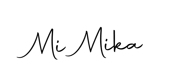 It looks lik you need a new signature style for name Mi Mika. Design unique handwritten (Autography-DOLnW) signature with our free signature maker in just a few clicks. Mi Mika signature style 10 images and pictures png