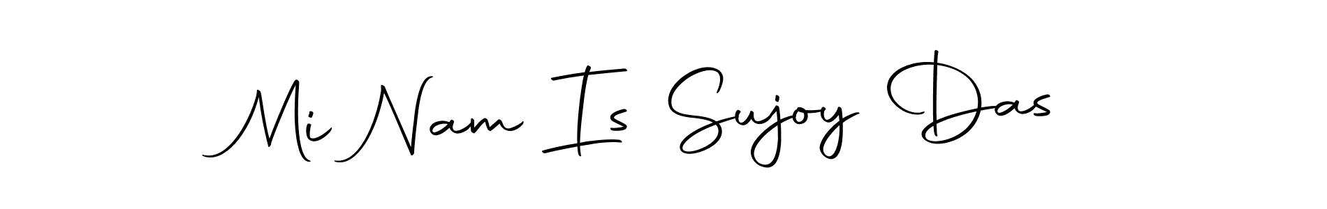 Make a beautiful signature design for name Mi Nam Is Sujoy Das. Use this online signature maker to create a handwritten signature for free. Mi Nam Is Sujoy Das signature style 10 images and pictures png