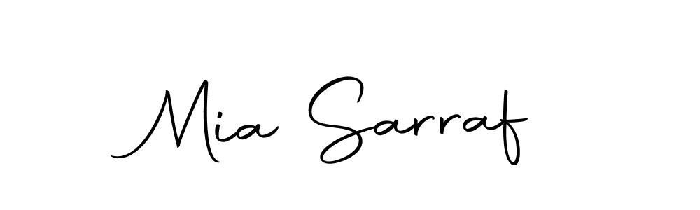 Make a beautiful signature design for name Mia Sarraf. Use this online signature maker to create a handwritten signature for free. Mia Sarraf signature style 10 images and pictures png