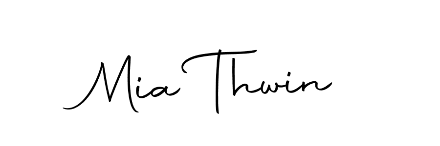 Create a beautiful signature design for name Mia Thwin. With this signature (Autography-DOLnW) fonts, you can make a handwritten signature for free. Mia Thwin signature style 10 images and pictures png