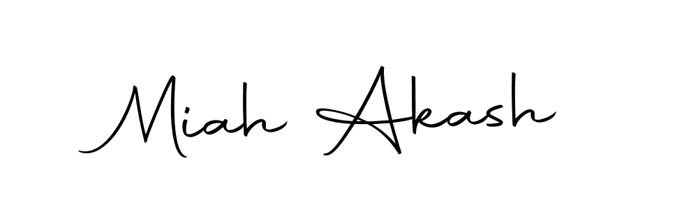 Make a beautiful signature design for name Miah Akash. Use this online signature maker to create a handwritten signature for free. Miah Akash signature style 10 images and pictures png