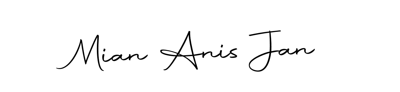 Once you've used our free online signature maker to create your best signature Autography-DOLnW style, it's time to enjoy all of the benefits that Mian Anis Jan name signing documents. Mian Anis Jan signature style 10 images and pictures png