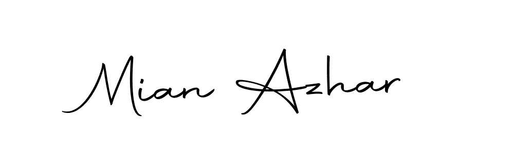 Similarly Autography-DOLnW is the best handwritten signature design. Signature creator online .You can use it as an online autograph creator for name Mian Azhar. Mian Azhar signature style 10 images and pictures png