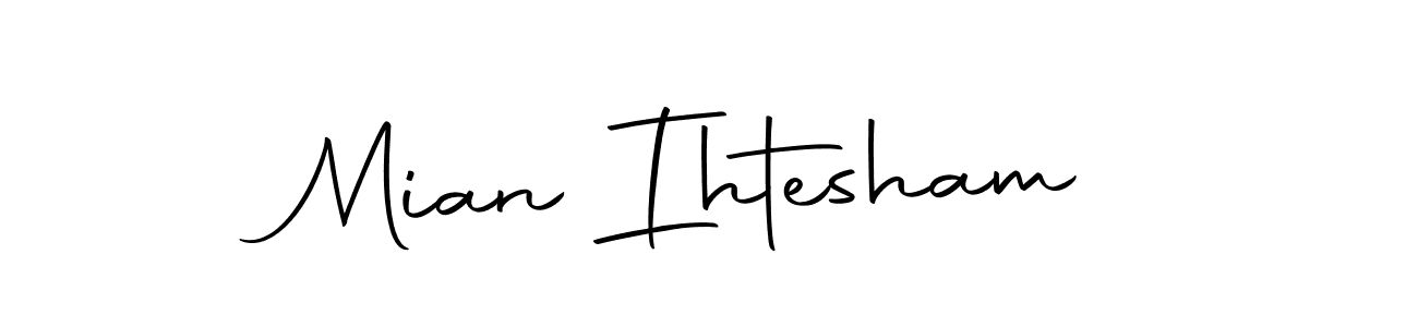 You can use this online signature creator to create a handwritten signature for the name Mian Ihtesham. This is the best online autograph maker. Mian Ihtesham signature style 10 images and pictures png