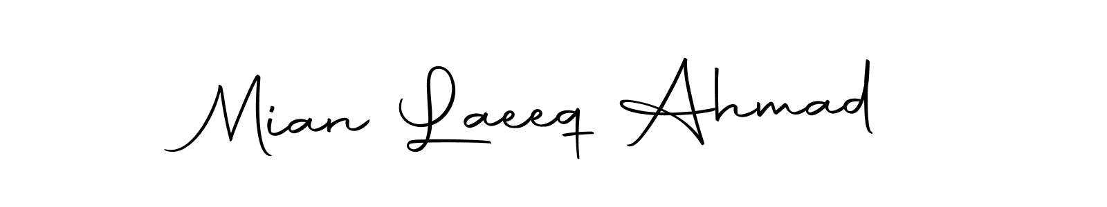 Also You can easily find your signature by using the search form. We will create Mian Laeeq Ahmad name handwritten signature images for you free of cost using Autography-DOLnW sign style. Mian Laeeq Ahmad signature style 10 images and pictures png