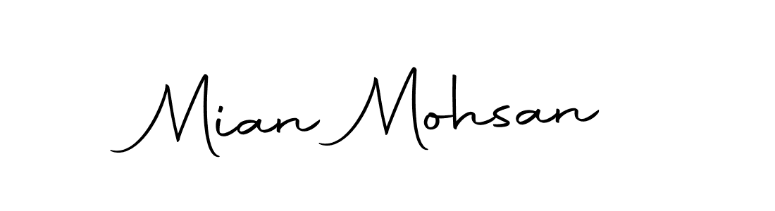 You can use this online signature creator to create a handwritten signature for the name Mian Mohsan. This is the best online autograph maker. Mian Mohsan signature style 10 images and pictures png