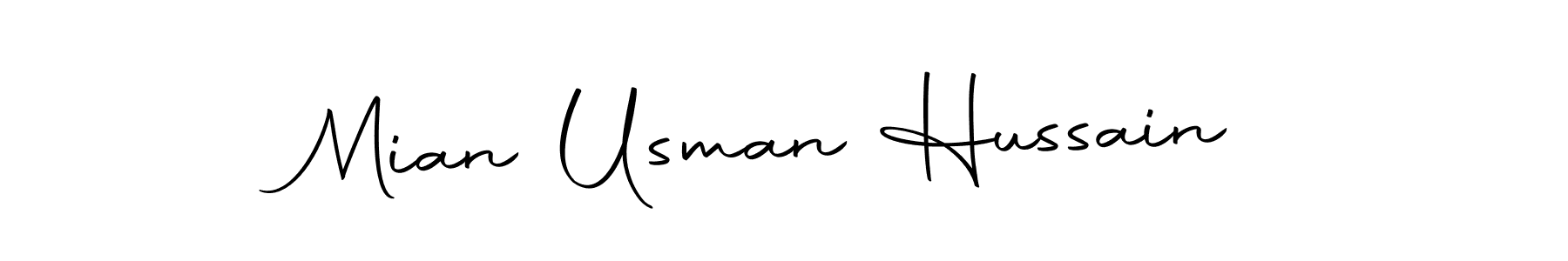 How to make Mian Usman Hussain signature? Autography-DOLnW is a professional autograph style. Create handwritten signature for Mian Usman Hussain name. Mian Usman Hussain signature style 10 images and pictures png