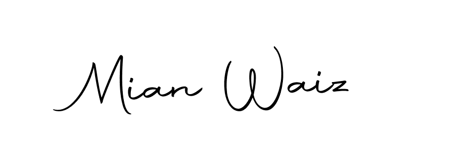 How to Draw Mian Waiz signature style? Autography-DOLnW is a latest design signature styles for name Mian Waiz. Mian Waiz signature style 10 images and pictures png