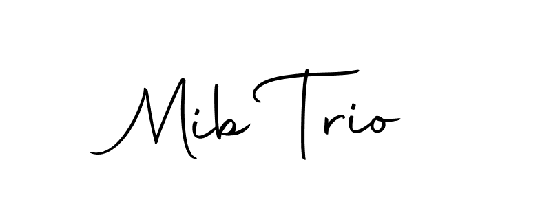 Also You can easily find your signature by using the search form. We will create Mib Trio name handwritten signature images for you free of cost using Autography-DOLnW sign style. Mib Trio signature style 10 images and pictures png