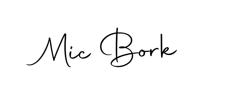 This is the best signature style for the Mic Bork name. Also you like these signature font (Autography-DOLnW). Mix name signature. Mic Bork signature style 10 images and pictures png