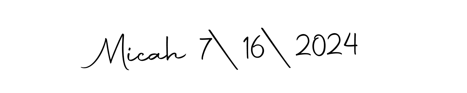 The best way (Autography-DOLnW) to make a short signature is to pick only two or three words in your name. The name Micah 7|16|2024 include a total of six letters. For converting this name. Micah 7|16|2024 signature style 10 images and pictures png