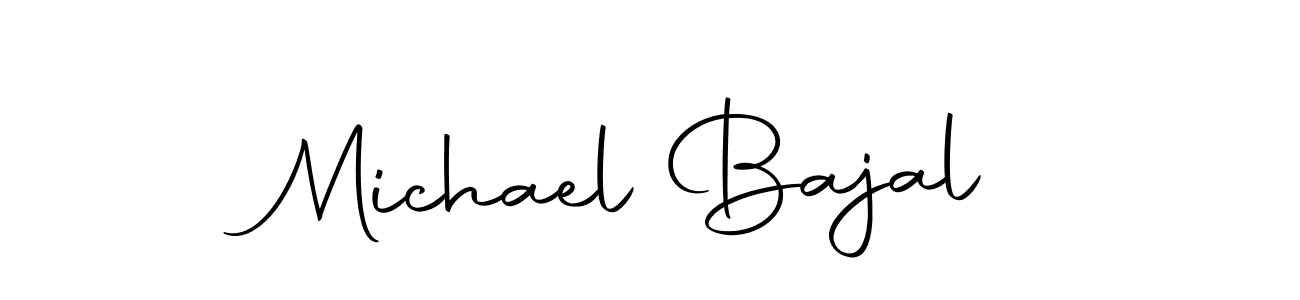 Autography-DOLnW is a professional signature style that is perfect for those who want to add a touch of class to their signature. It is also a great choice for those who want to make their signature more unique. Get Michael Bajal name to fancy signature for free. Michael Bajal signature style 10 images and pictures png