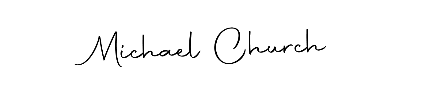 Make a beautiful signature design for name Michael Church. With this signature (Autography-DOLnW) style, you can create a handwritten signature for free. Michael Church signature style 10 images and pictures png