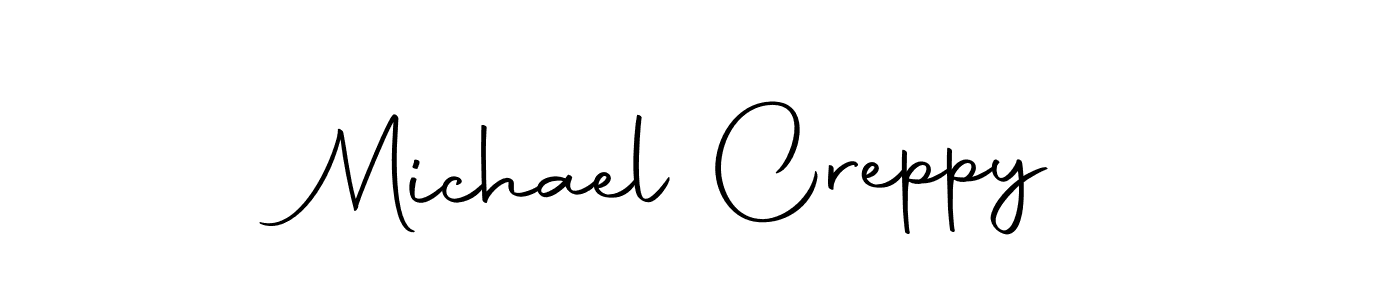 Make a beautiful signature design for name Michael Creppy. With this signature (Autography-DOLnW) style, you can create a handwritten signature for free. Michael Creppy signature style 10 images and pictures png