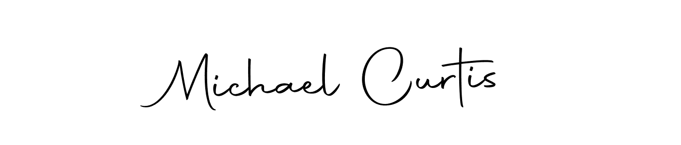 Make a beautiful signature design for name Michael Curtis. With this signature (Autography-DOLnW) style, you can create a handwritten signature for free. Michael Curtis signature style 10 images and pictures png