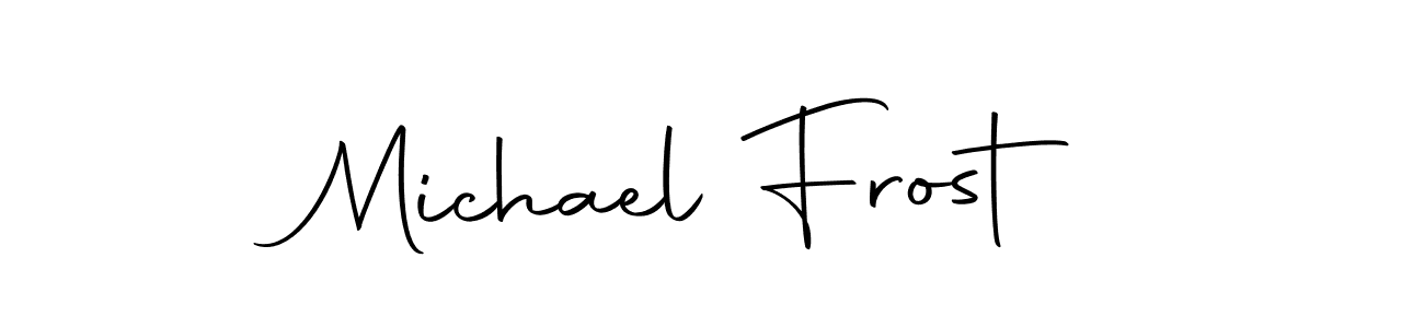 This is the best signature style for the Michael Frost name. Also you like these signature font (Autography-DOLnW). Mix name signature. Michael Frost signature style 10 images and pictures png