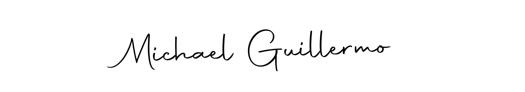 How to make Michael Guillermo signature? Autography-DOLnW is a professional autograph style. Create handwritten signature for Michael Guillermo name. Michael Guillermo signature style 10 images and pictures png