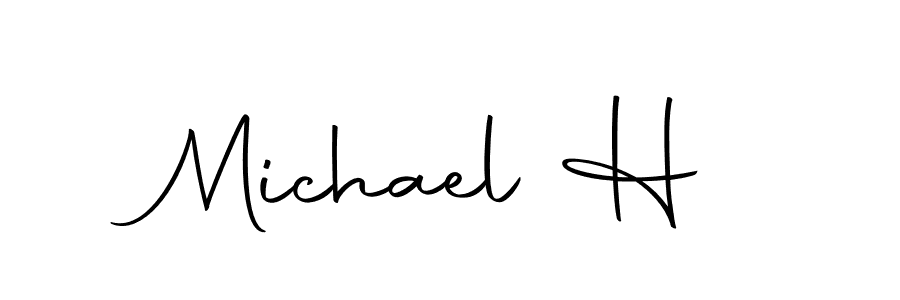 How to make Michael H signature? Autography-DOLnW is a professional autograph style. Create handwritten signature for Michael H name. Michael H signature style 10 images and pictures png
