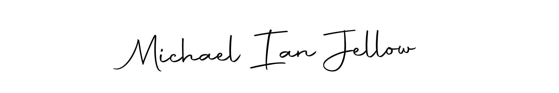 Make a short Michael Ian Jellow signature style. Manage your documents anywhere anytime using Autography-DOLnW. Create and add eSignatures, submit forms, share and send files easily. Michael Ian Jellow signature style 10 images and pictures png