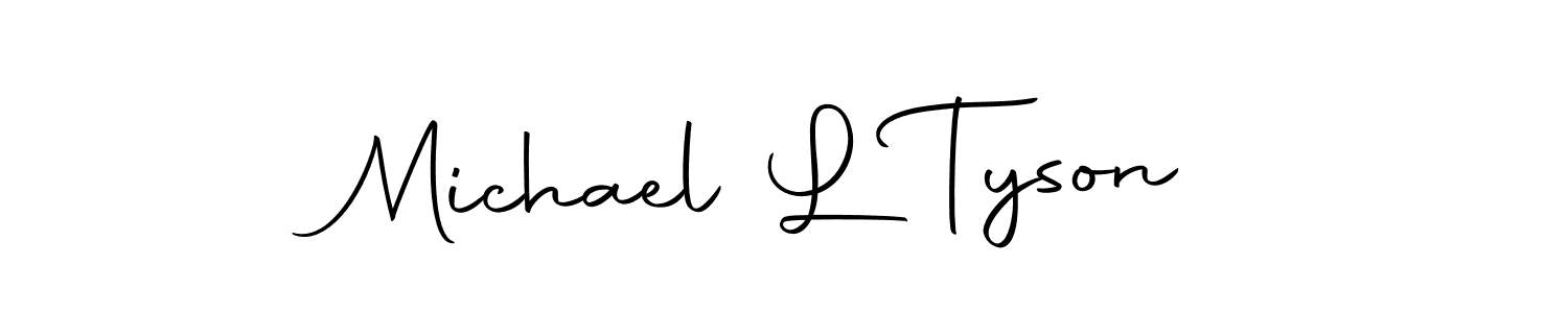 The best way (Autography-DOLnW) to make a short signature is to pick only two or three words in your name. The name Michael L Tyson include a total of six letters. For converting this name. Michael L Tyson signature style 10 images and pictures png