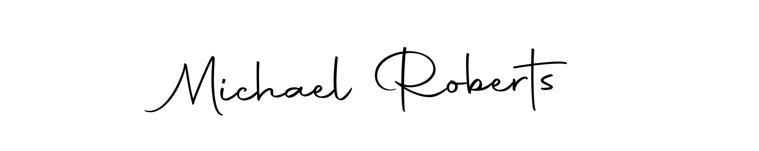 Michael Roberts stylish signature style. Best Handwritten Sign (Autography-DOLnW) for my name. Handwritten Signature Collection Ideas for my name Michael Roberts. Michael Roberts signature style 10 images and pictures png