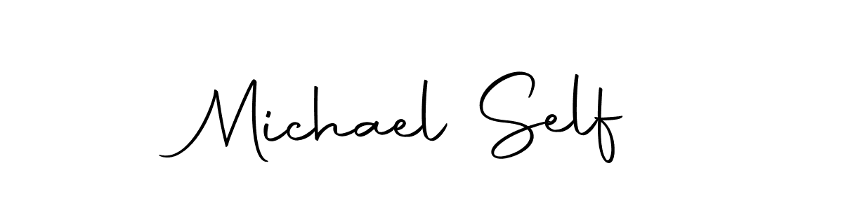 You should practise on your own different ways (Autography-DOLnW) to write your name (Michael Self) in signature. don't let someone else do it for you. Michael Self signature style 10 images and pictures png
