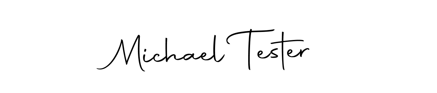 Similarly Autography-DOLnW is the best handwritten signature design. Signature creator online .You can use it as an online autograph creator for name Michael Tester. Michael Tester signature style 10 images and pictures png
