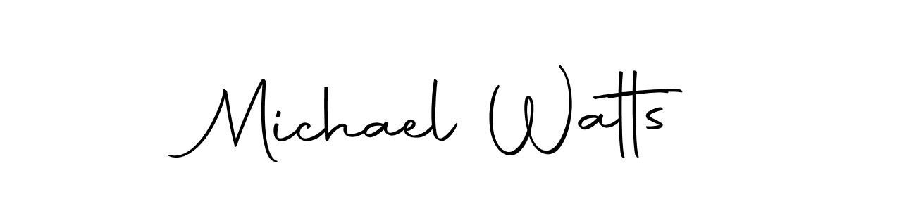 Here are the top 10 professional signature styles for the name Michael Watts. These are the best autograph styles you can use for your name. Michael Watts signature style 10 images and pictures png